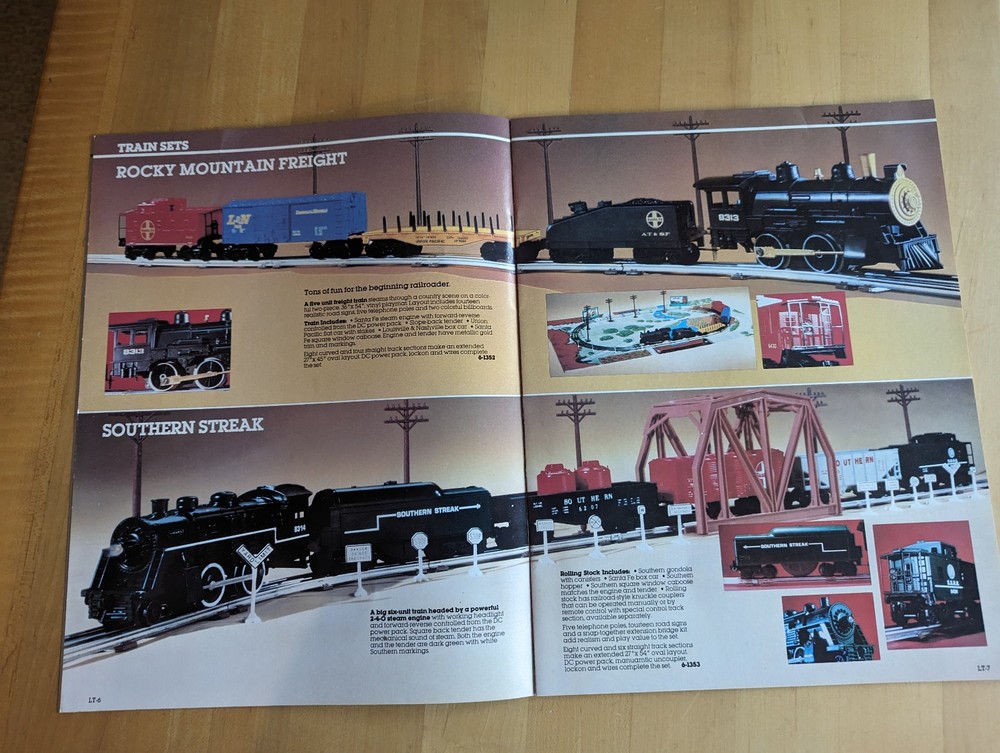 Lionel 1983 Traditional Train Catalog