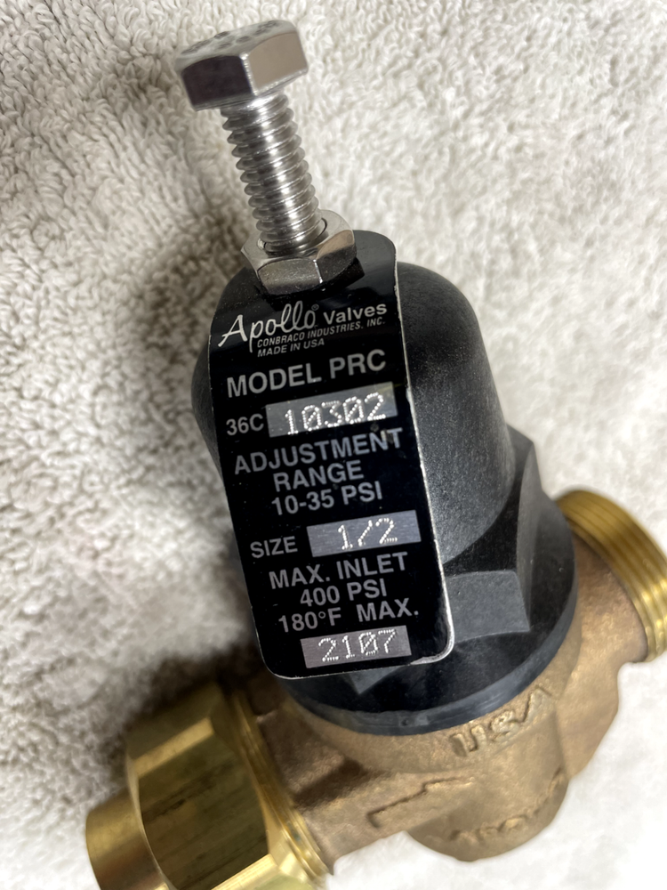 Apollo PRC Pressure Reducing Valve 1/2" 36C10302