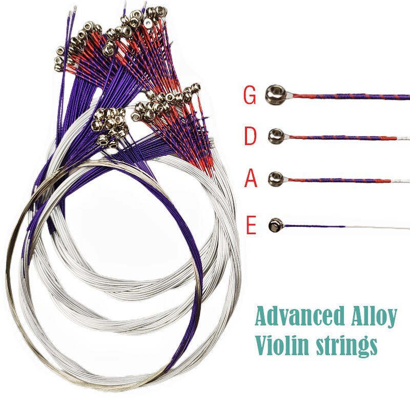 10 sets Professional Violin Strings,Medium soft string for 3/4-4/4 Violins