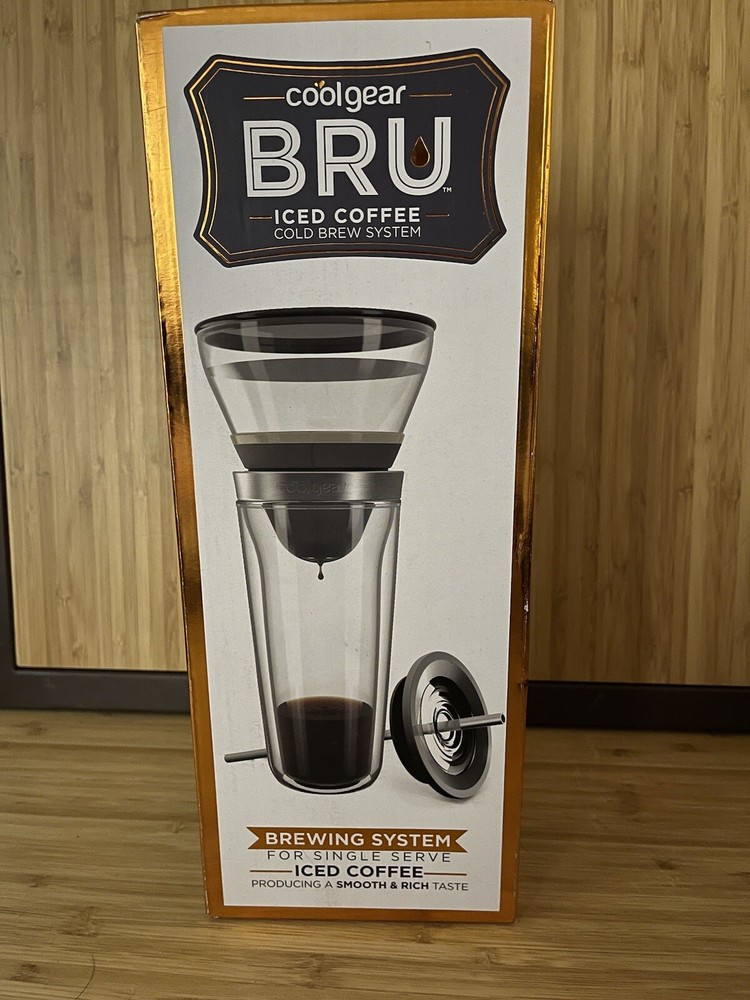 Cool Gear BRU Cold Brew Coffee Maker + Free Gift
