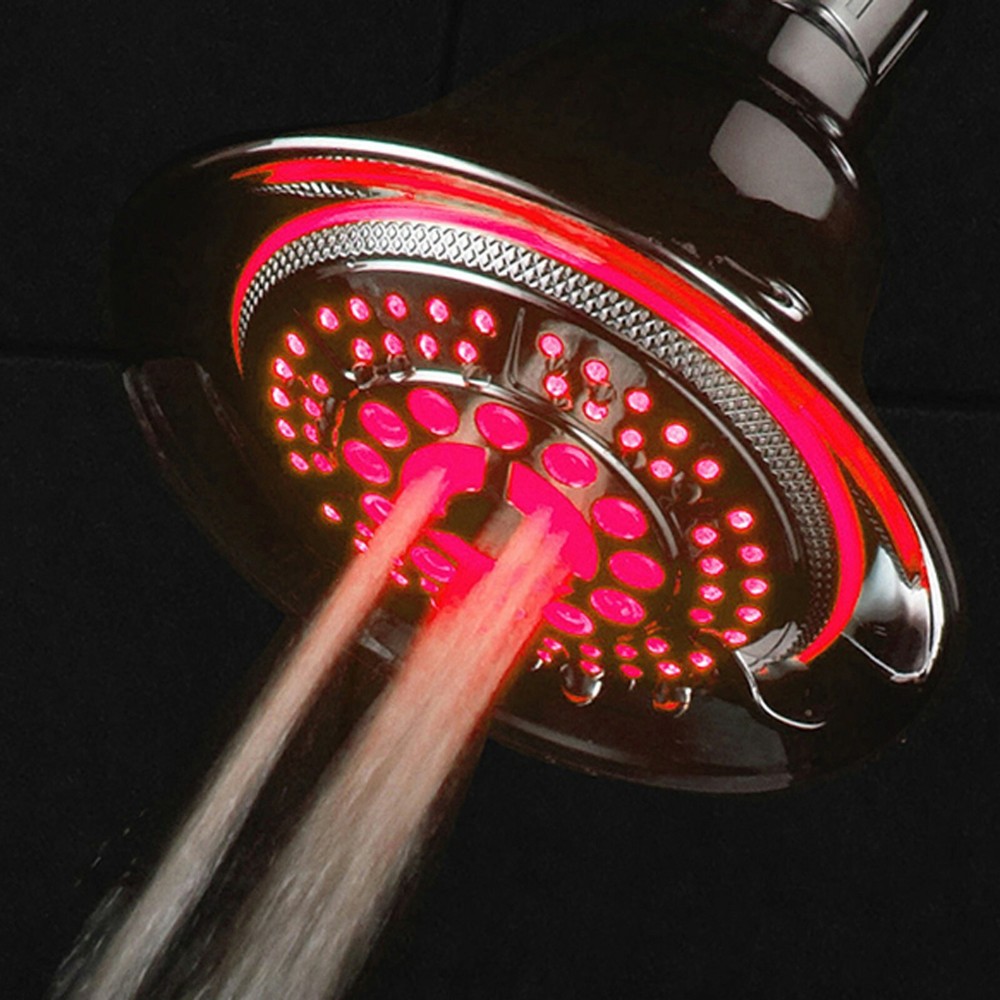 DreamSpa@ All- Chrome Temperature Controlled Color- Changing Led