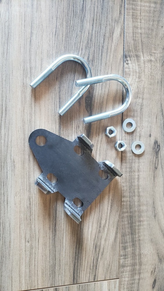 Steering stabilizer bracket for 1 TON steering kits