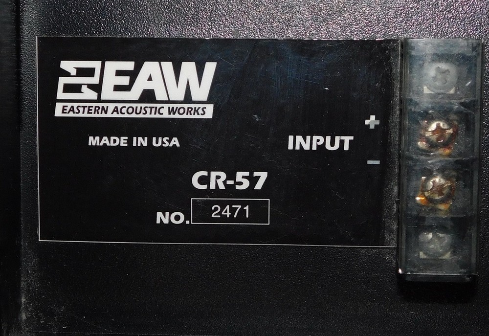 EAW CR-57 crossovers pair