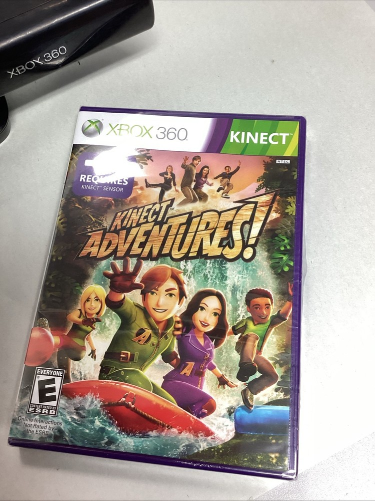 Microsoft Kinect Sensor for Xbox 360 Console W/ Games*READ