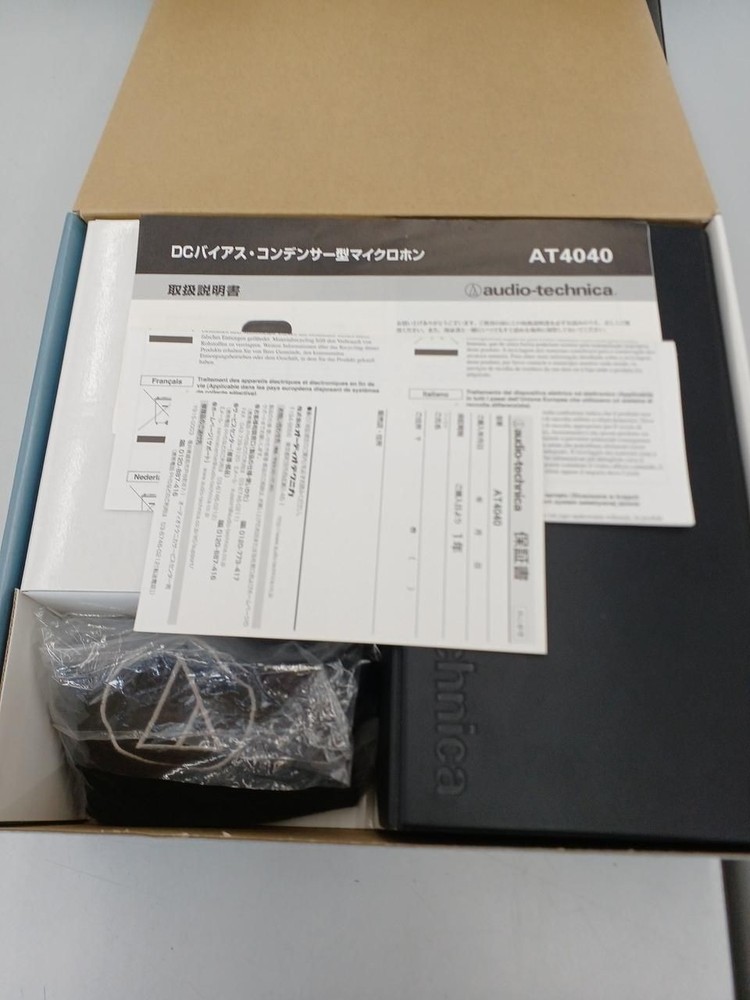 AUDIO-TECHNICA Condenser Microphone AT4040 Used