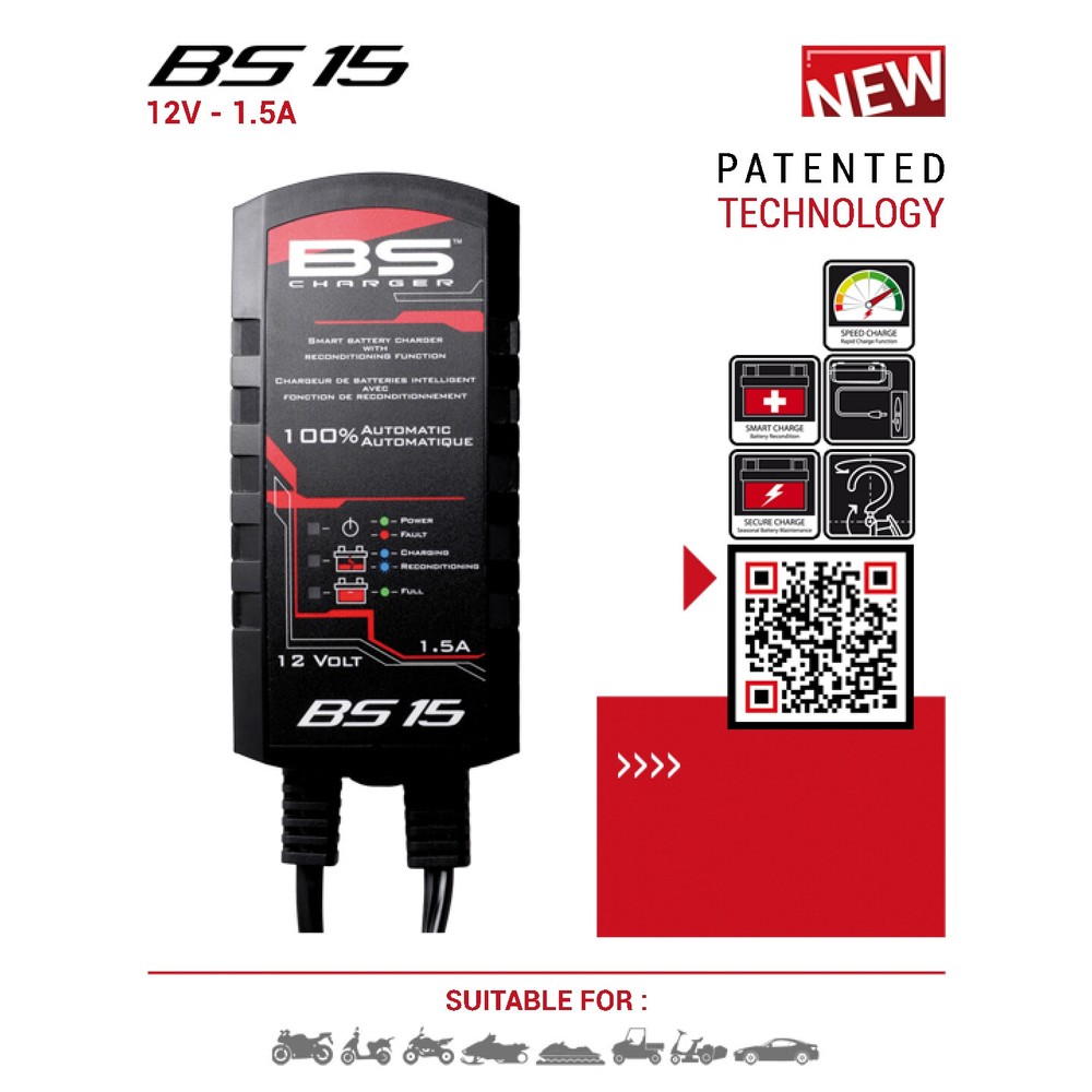 BS15 15 MILLIAMPERE CHARGER
