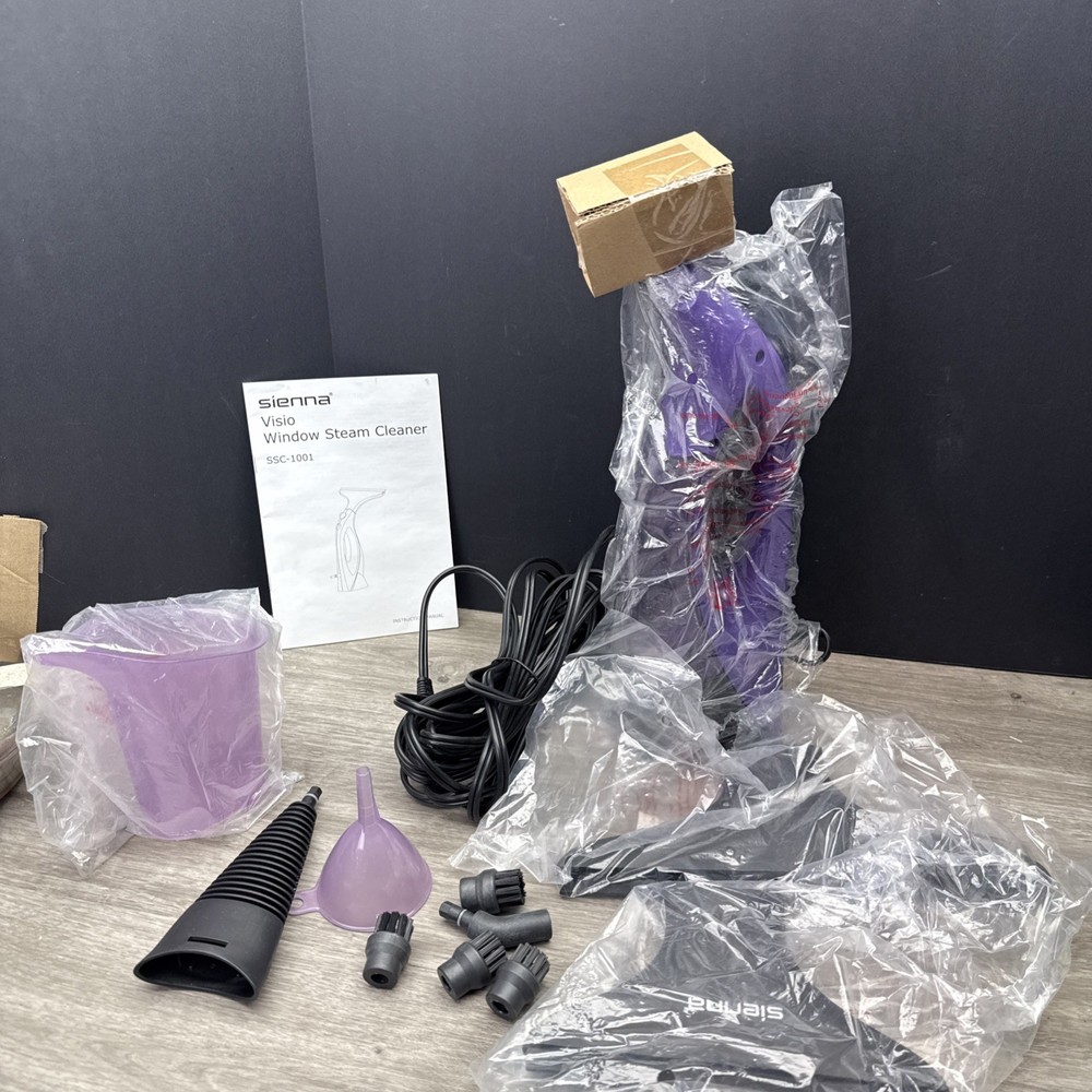 Sienna Visio Window Steam Cleaner - New Open Box