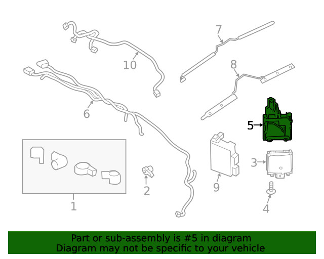 Genuine Ford Bracket FT4Z14D189A