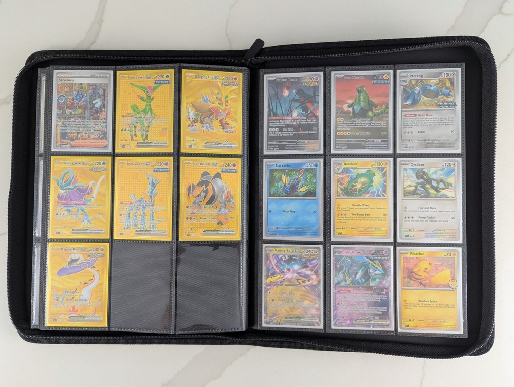Pokémon Temporal Forces Complete Master Set /w Binder + Promos!