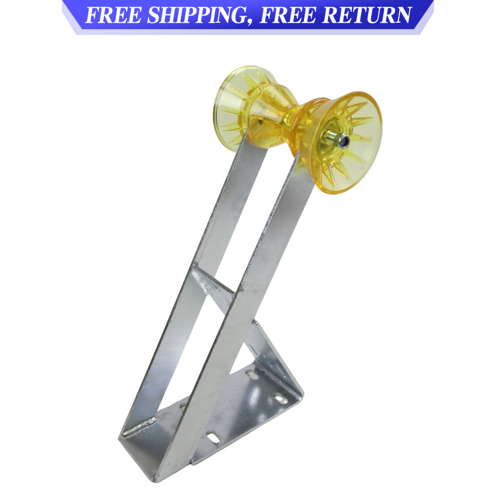 Boat Trailer Galvanized Winch Seat With Roller For Winch Posts With Roller