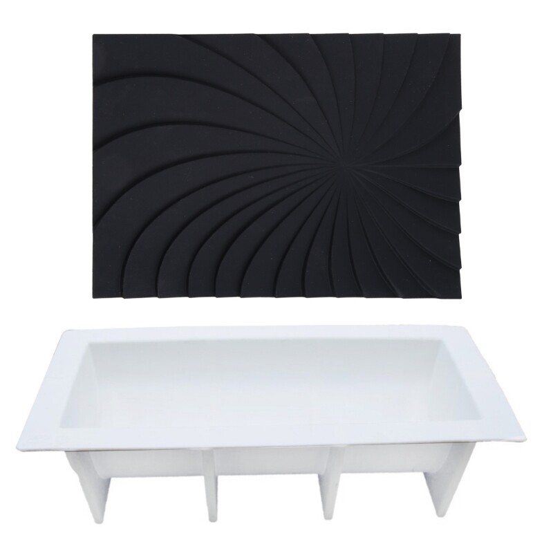 Geometric Pattern Silicone Cake Mold Geometric Pattern Texture Mat