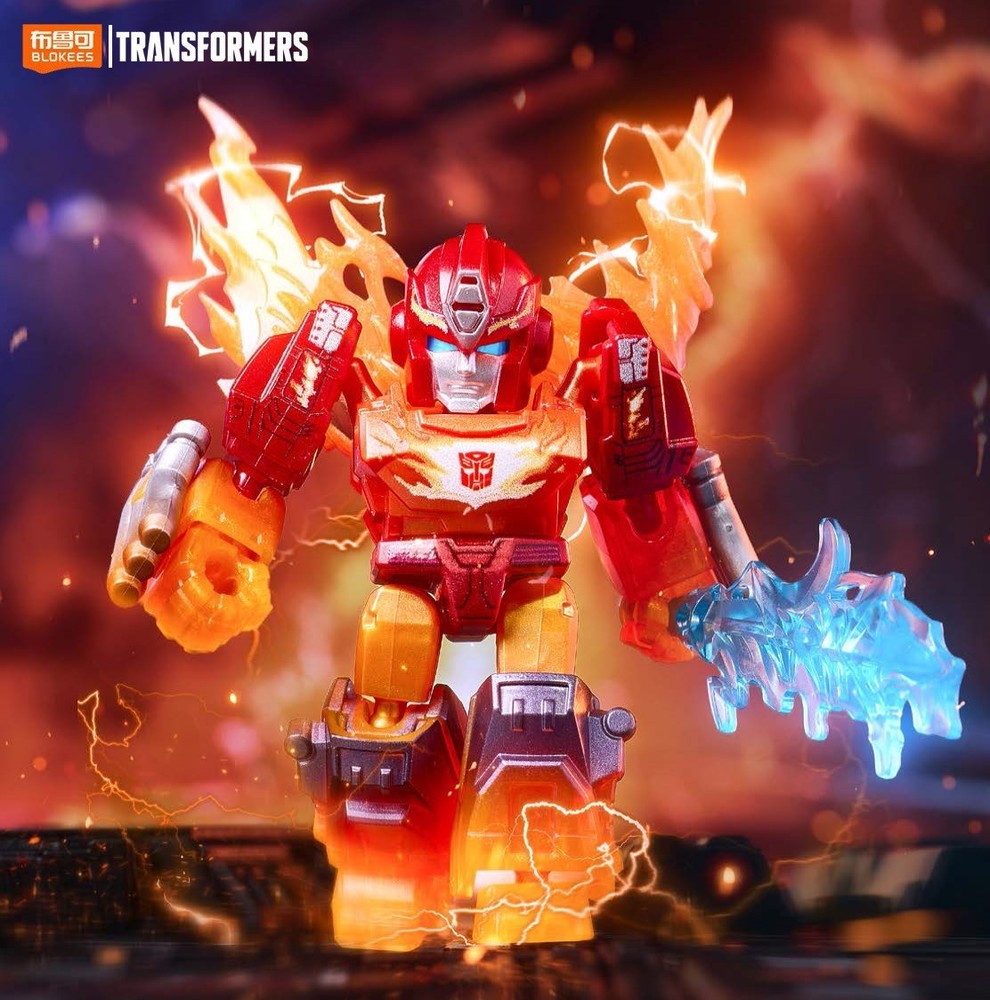 Blokees Transformers Rodimus Prime Special Armor Type Defender Version 04 Model