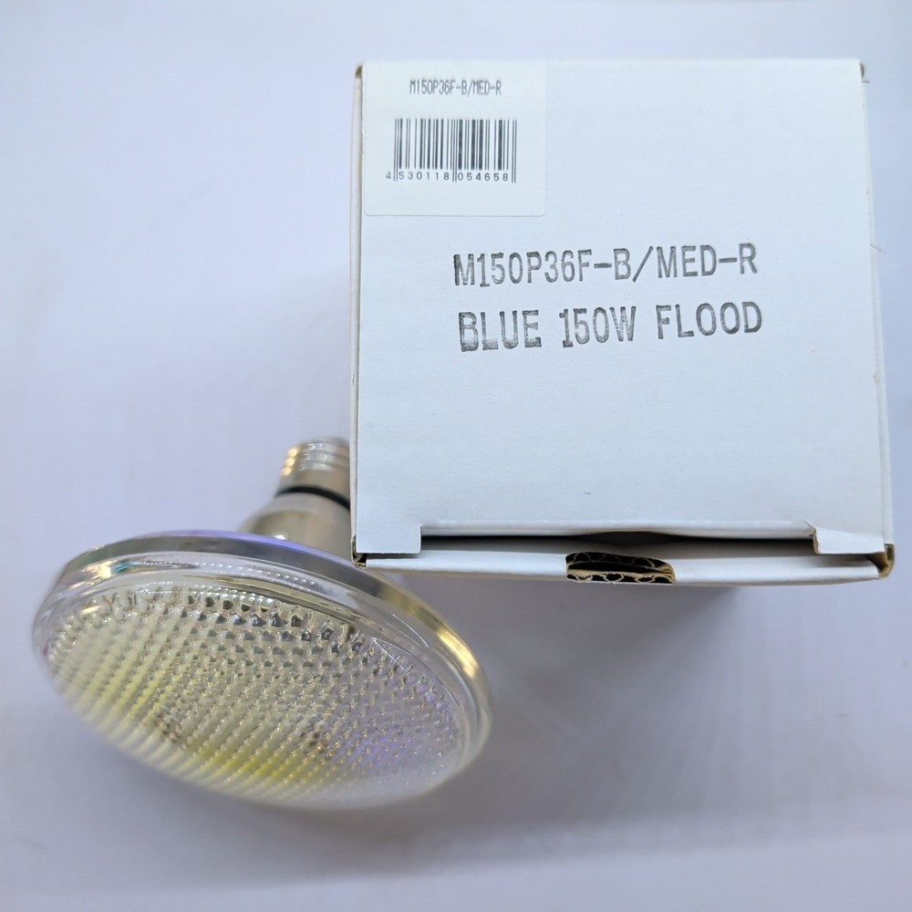 EYE Color Arc M150P36F-B 150W Blue Floodlight Lamp Bulb PAR36 150W Outdoor CRI