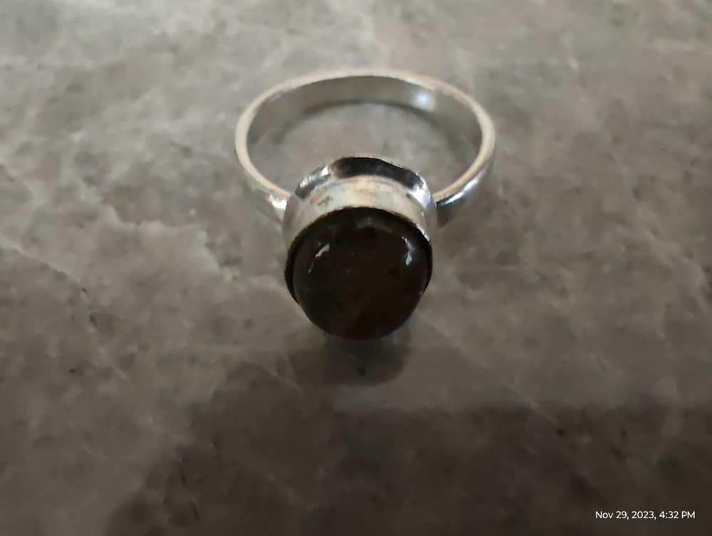 Spiritual protection ring Metaphysical Healing Ring size 7.5