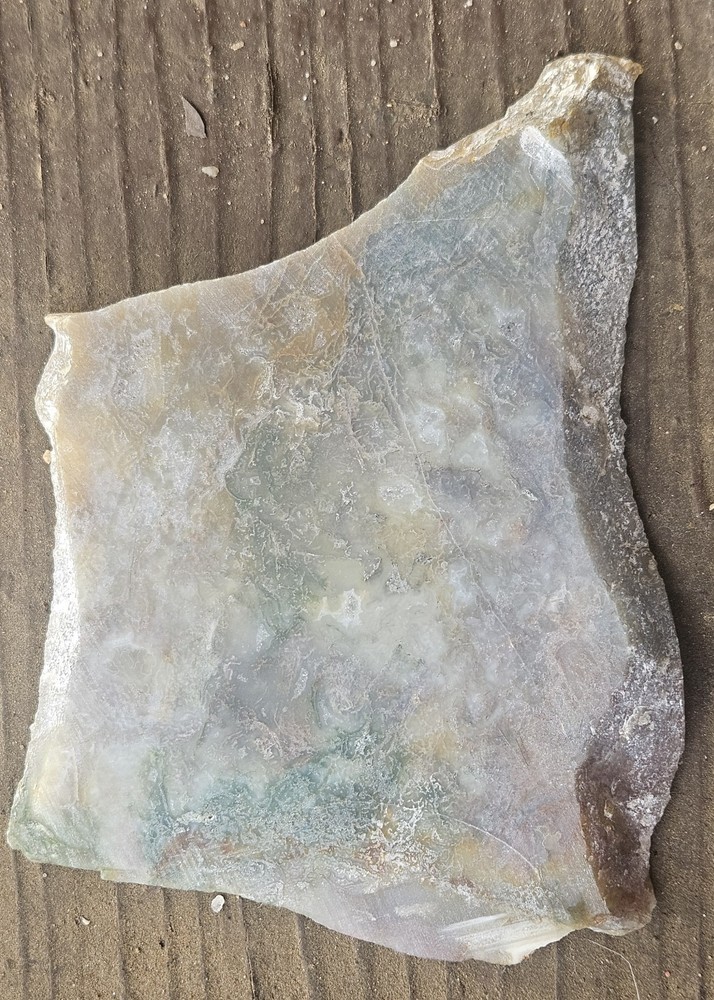 Moss Agate Lapidary Slab 141 Grams