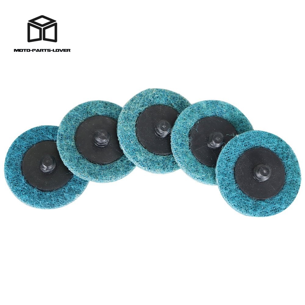 Fine Surface Conditioning Discs Roll Lock Grinder Sanding Pads 50Pcs 2" Disc