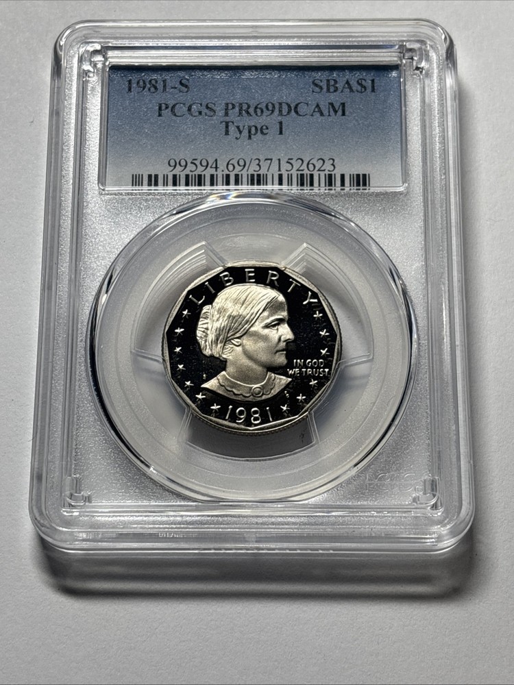 1981-S 6pc Proof Set - PCGS PR69DCAM (WITH S.B.A.)