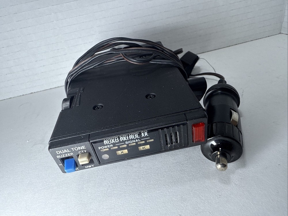 Vintage Micronta Road Patrol XK Radar Detector