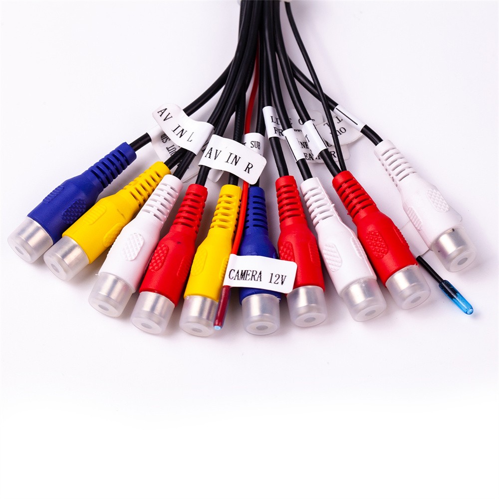 18 Pin Pre-Amp/Video AV Input Output & Camera cable for XDCPA10BT Multimedia