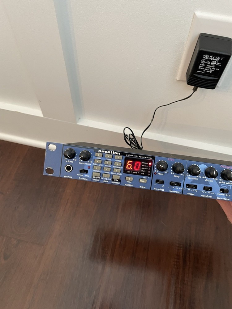 Novation A-Station Polyphonic Synthesizer Rackmount Sound Module NICE FREE SHIP!