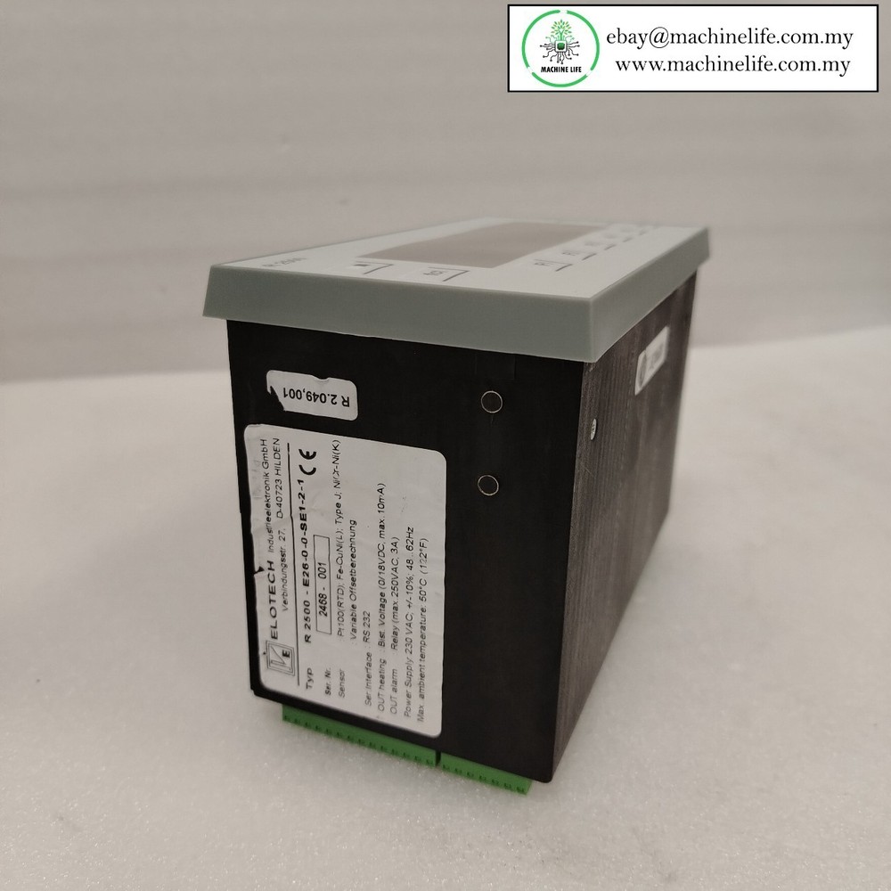 VELOTECH TYP R 2500-E26-0-0-SE1-2-1 Screen Panel