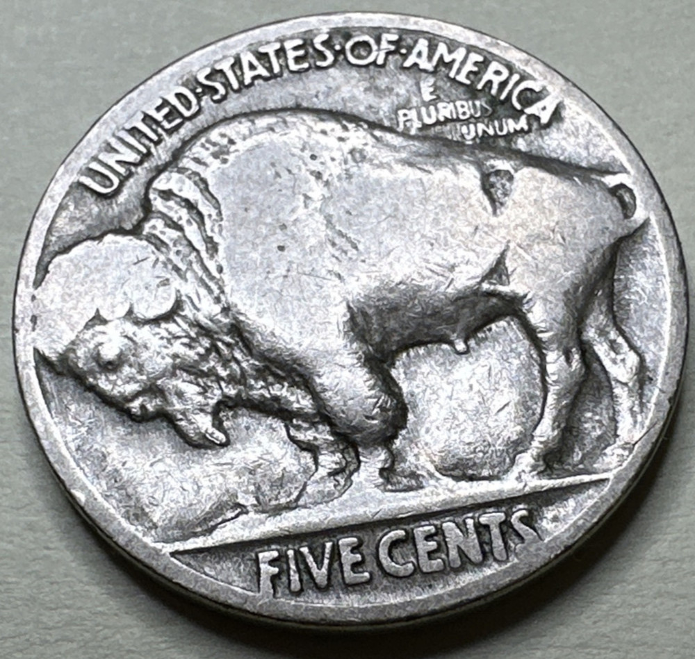 1937 5C Buffalo Nickel 612X