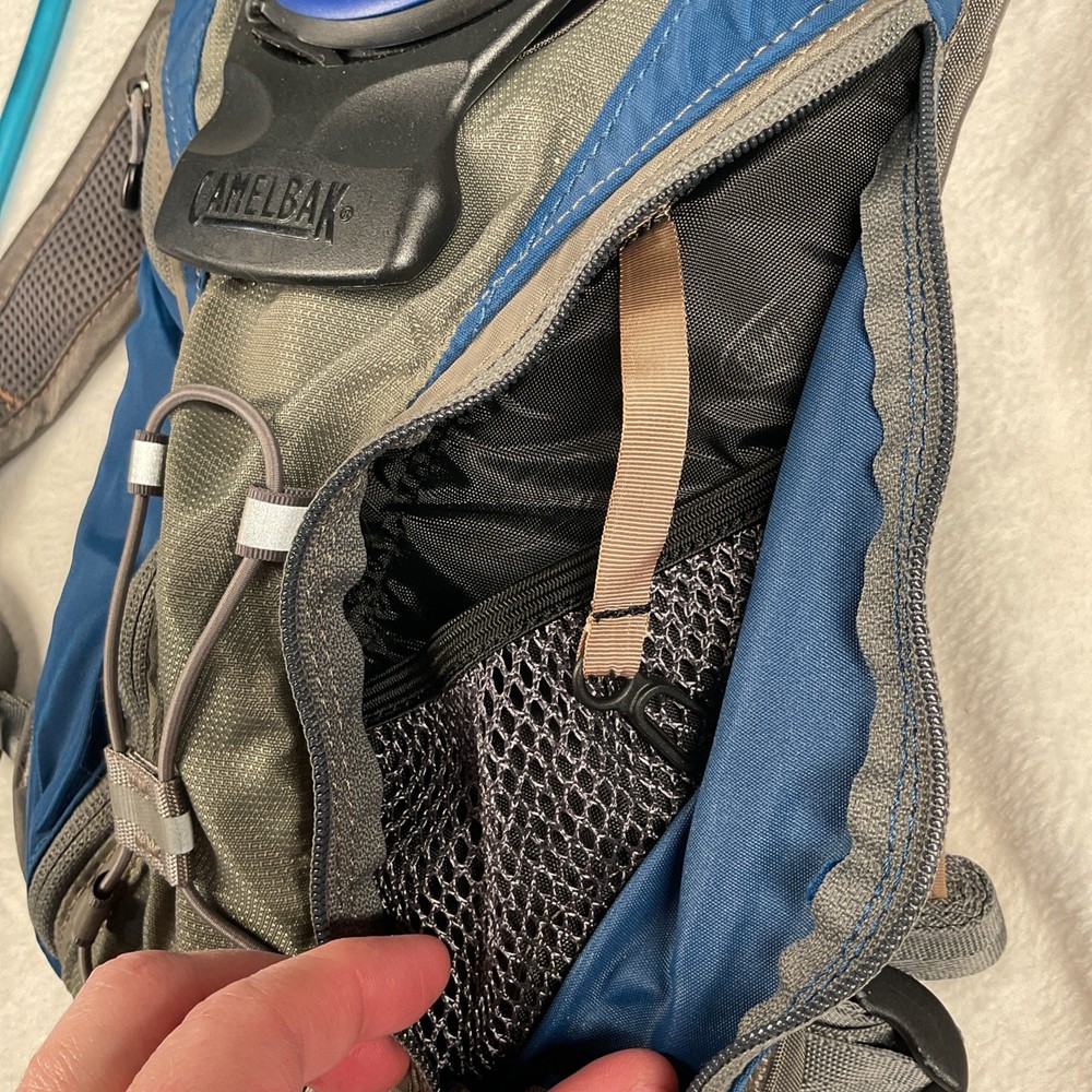Camelbak Dream Padded Hydration Pack, Blue Backpack Pockets Includes Bladder