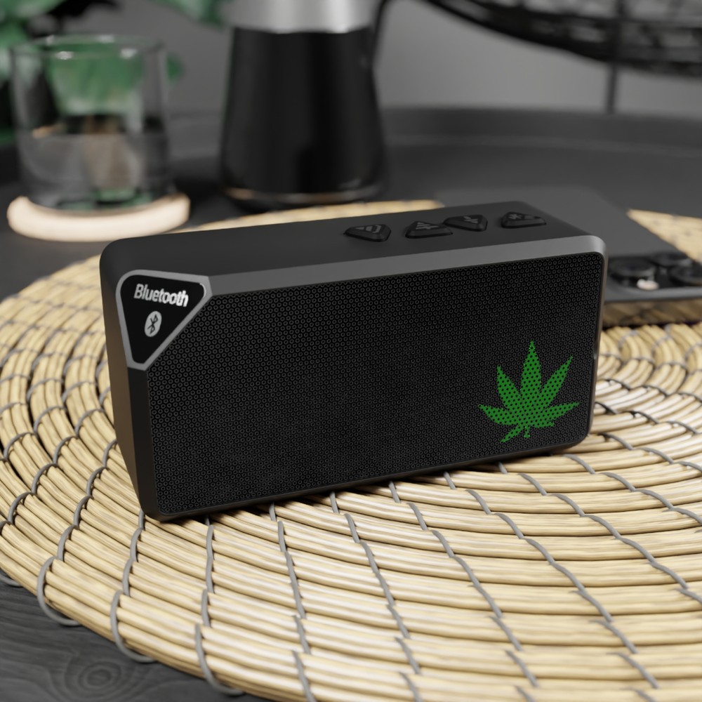 Custom Marijuana Weed Bluetooth Speaker