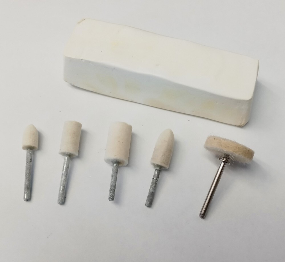 Palmgren 9650025 5pc. Die Grinder Felt Bob Kit