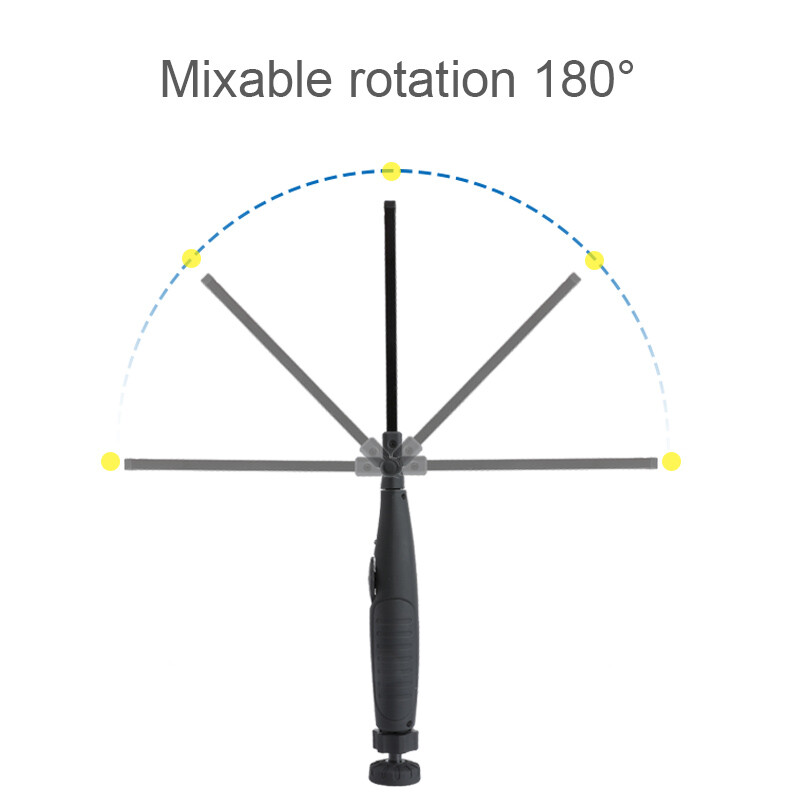 Magnetic Rechargeable COB LED RED Work Light Lamp Flashlight Folding Torch