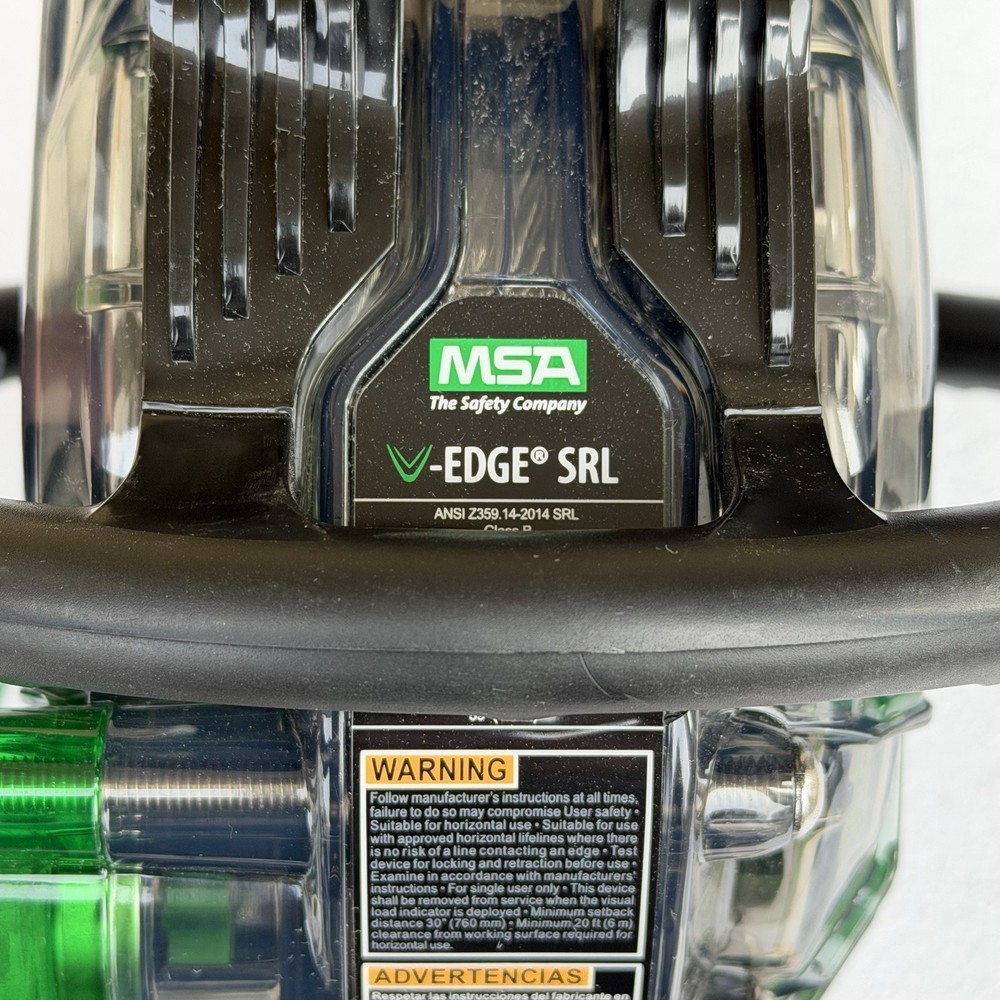 MSA 63406-00A V-EDGE Leading-Edge SRL Cable, 6 m / 20 ft