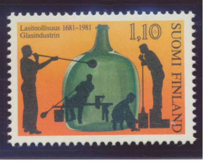 Finland Stamp Scott #653, Mint Hinged