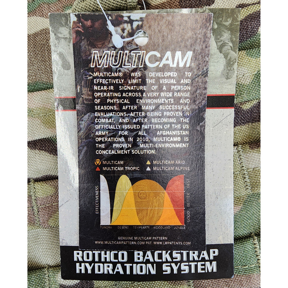 New Multicam Rothco Hydration Carrier *mocinc.1982*