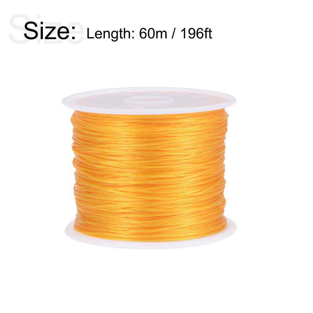 Elastic Cord DIY Making Stretchy String Thread Rope Craft Wire, Gold Tone