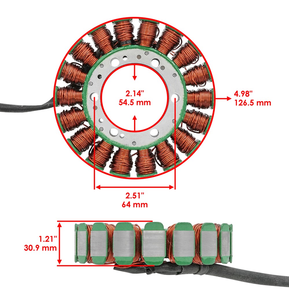 Stator for Arctic Cat 0802-064 0802-072 Stator Generator Magneto UTV