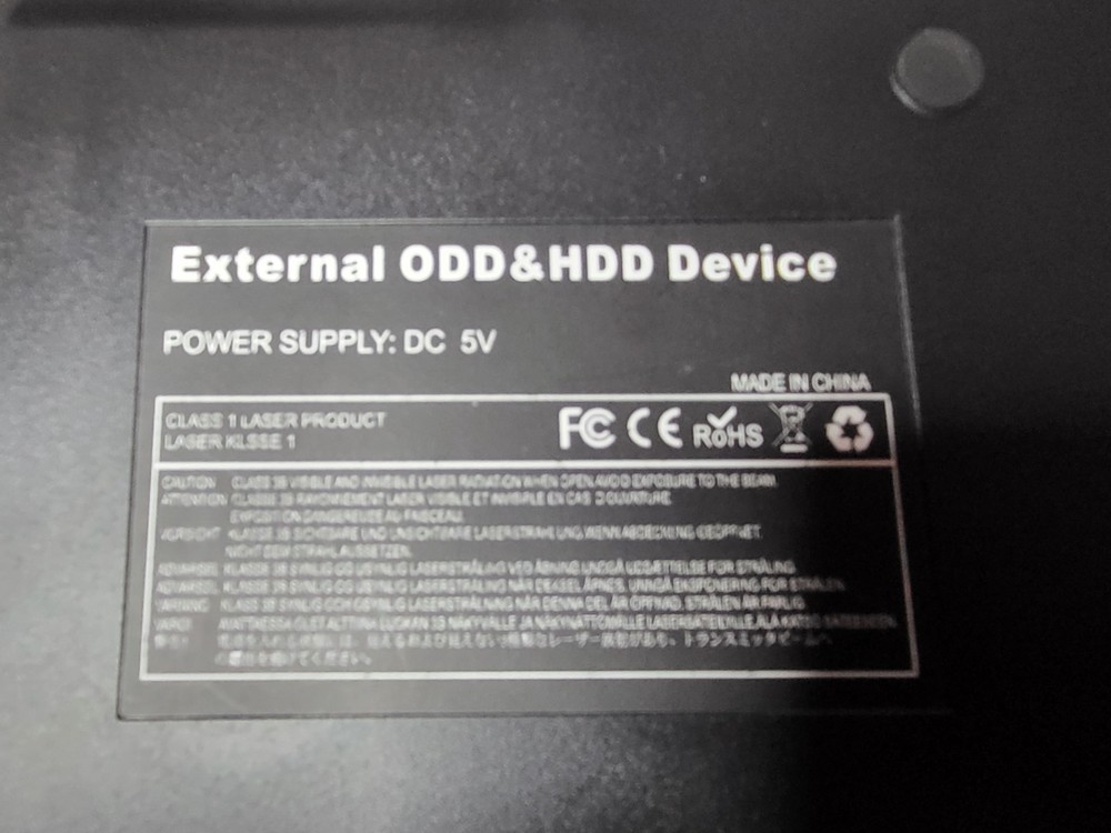 New Ziweo CD/DVD External PC reader for (Windows, Linux, & Mac OS systems)