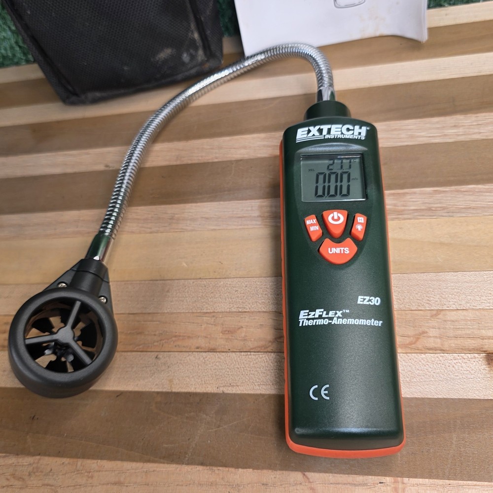 EXTECH INSTRUMENTS EZ30 EZFLEX THERMO-ANEMOMETER