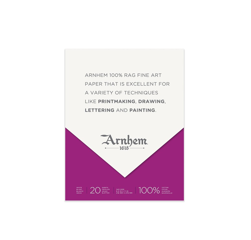 7091 Arnhem 1618 Printmaking Paper Pad