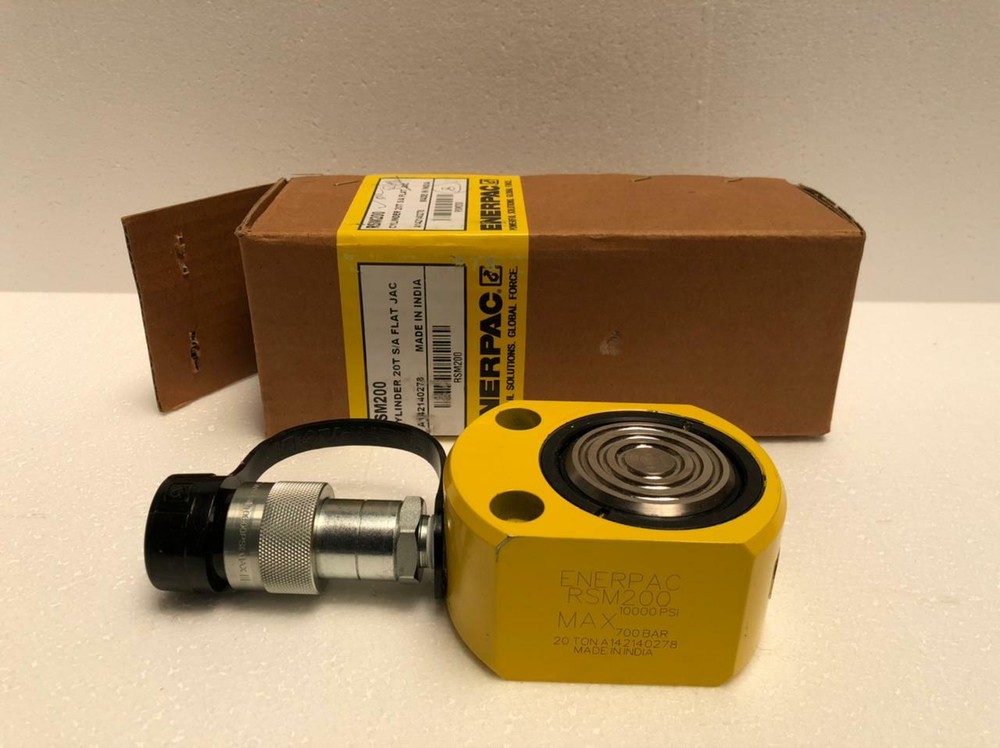 Enerpac RSM 200 Low Profile Hydraulic Cylinder Flat Jac 20 Tons Capacity