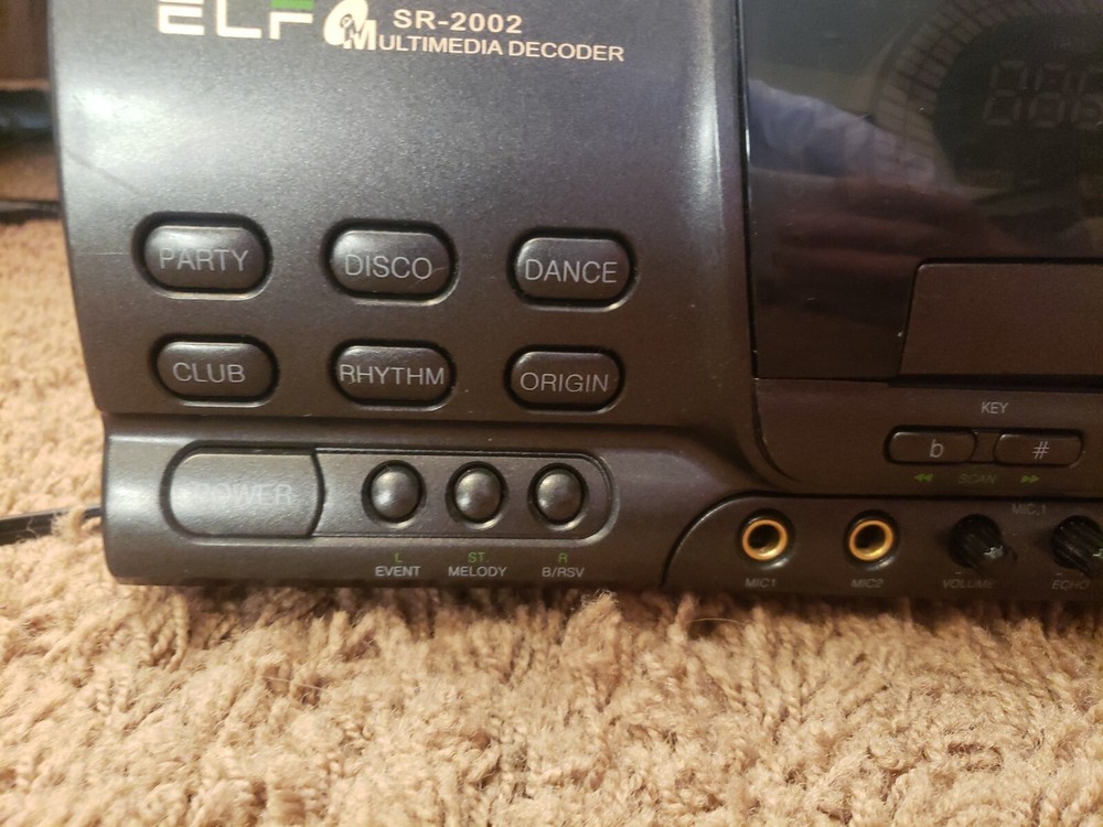 ChungLam ELF Multimedia Decoder DVD Karaoke Video CD SR-2002 Works Great!