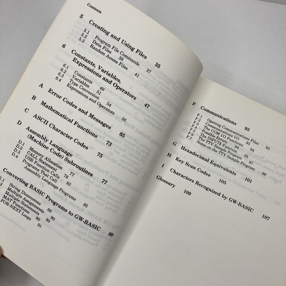 Microsoft GW-Basic User's Guide *PLUS* Using MS-DOS (Rev 3)