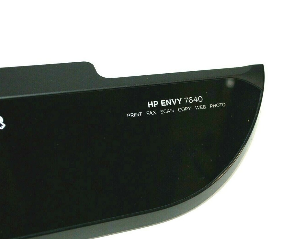 HP ENVY 7640 Printer Control Panel and Display Screen