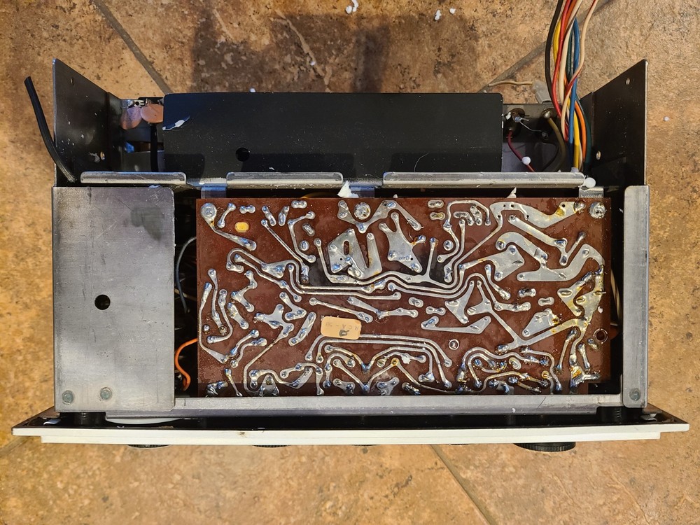 RCA Victor RS215J Console Solid State Stereo Tuner Preamplifier Unit Mid 1960s