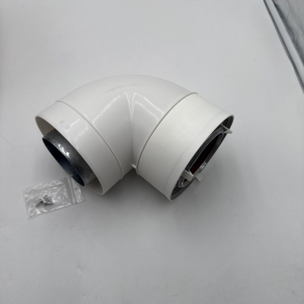 90° Vent Elbow 224063 224063C 3/5 Concentric Pipe Rinnai Tankless HVAC Vent