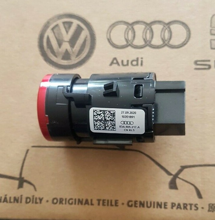 Audi Q3 F3 Original Start Stop Switch Red Switch Button RSQ3 Keyless Button