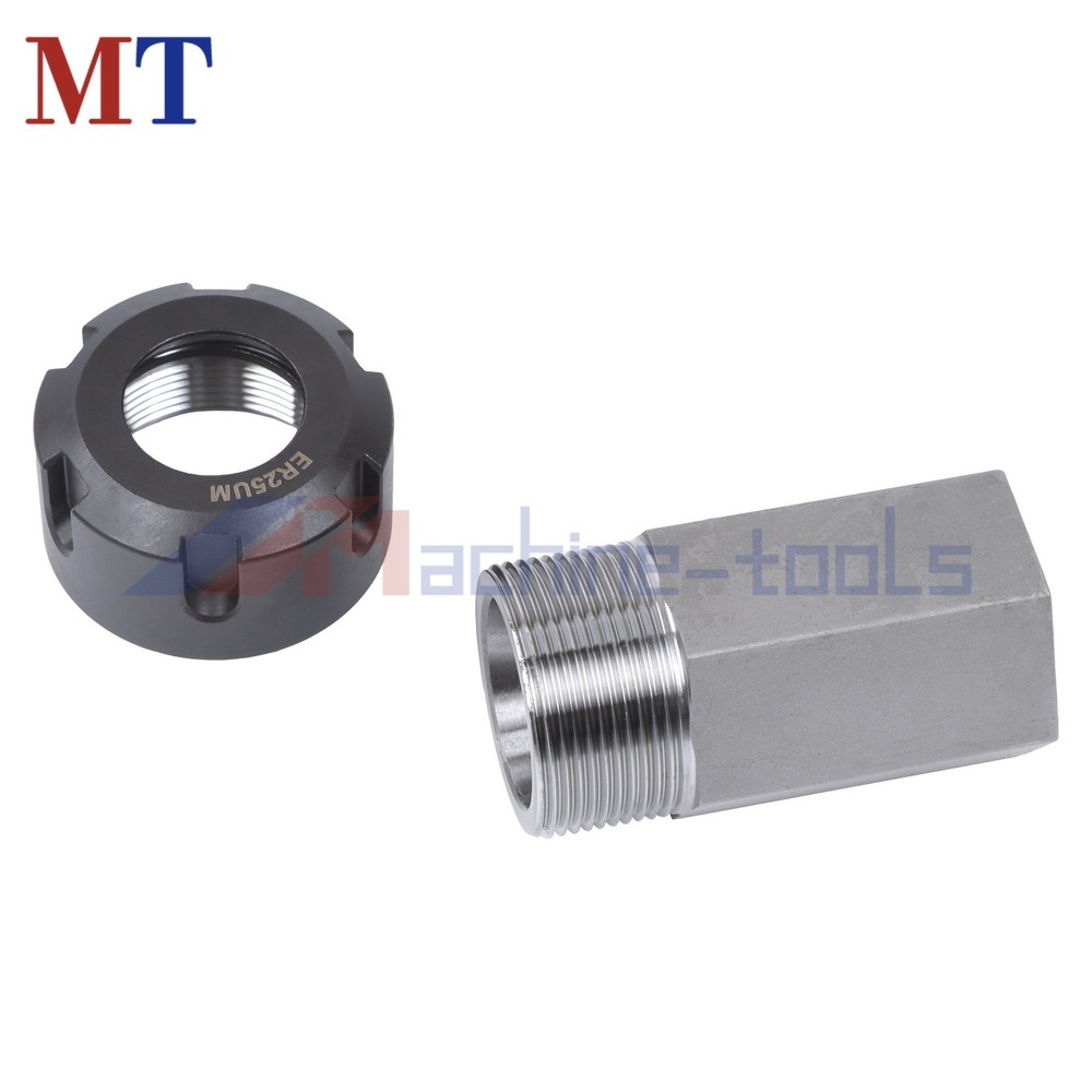 Industrial ER-25 Hex & Square Collet Blocks for Machine