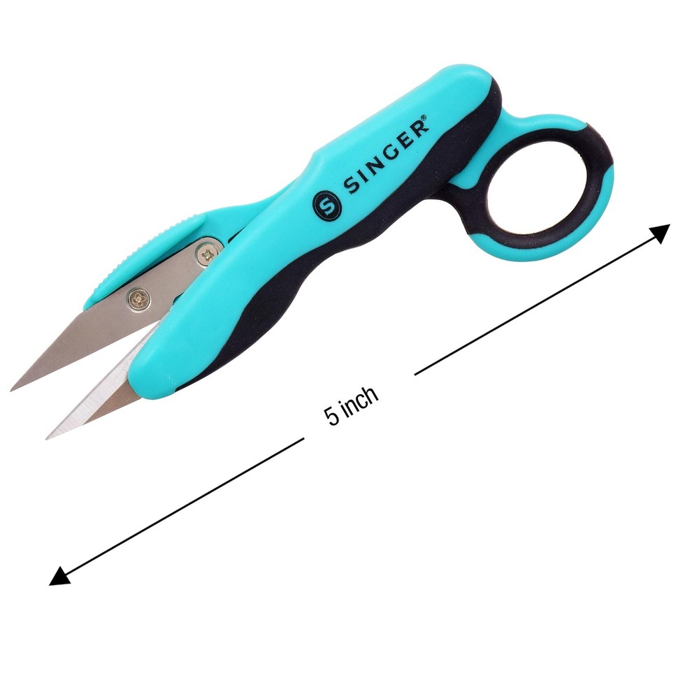 SINGER 00564 ProSeries Thread Snips, 5-Inch, 5" Teal