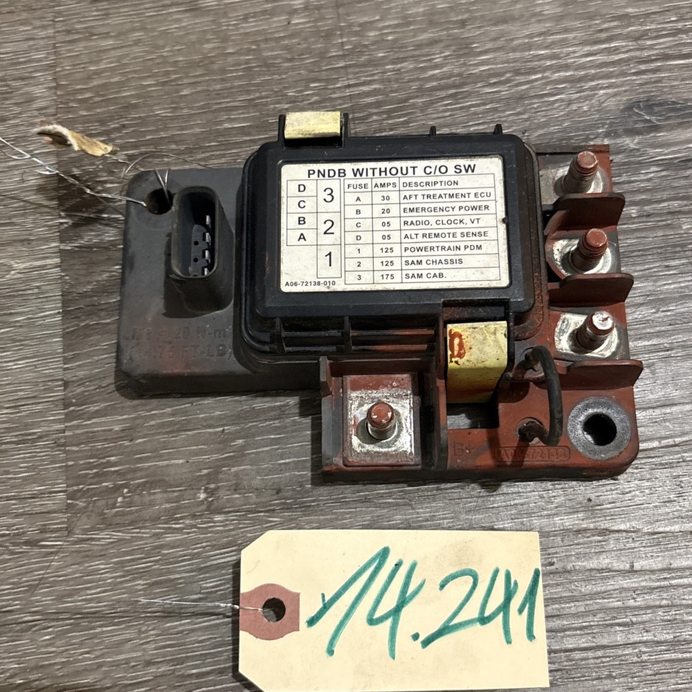 FREIGHTLINER CASCADIA  ELECTRICAL COMPONENT P/N A06-72138-010