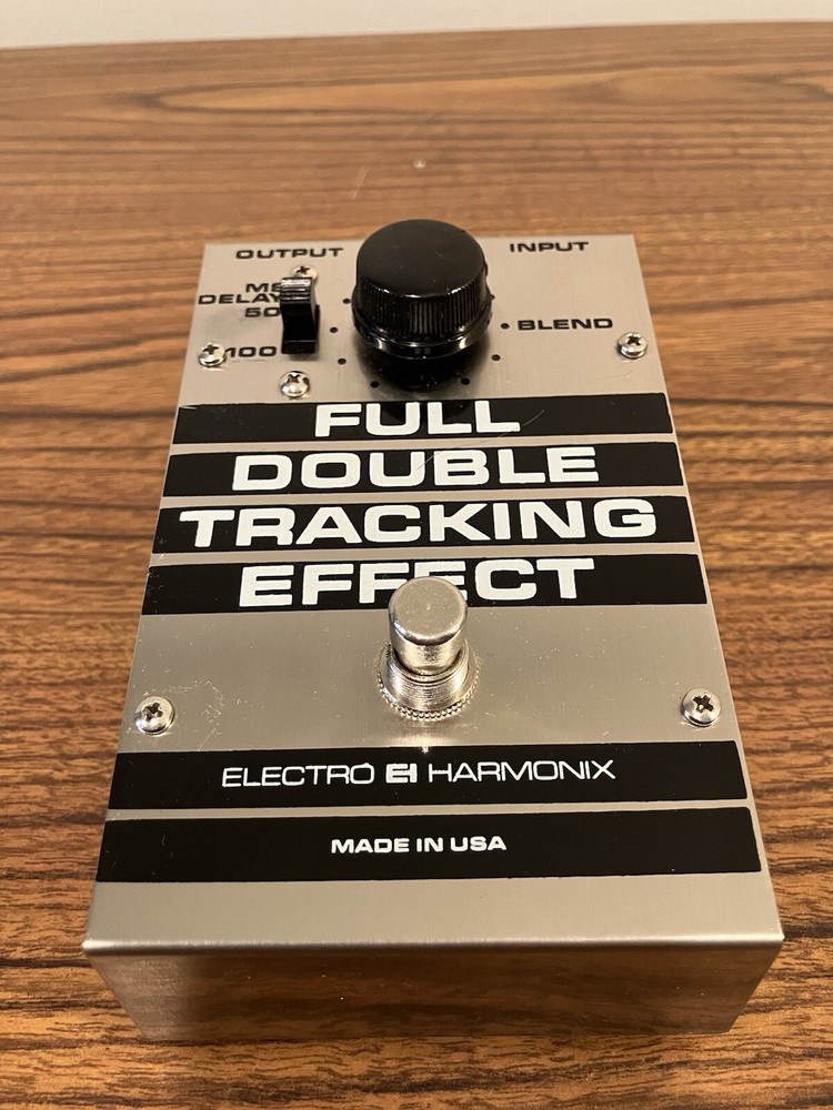 Vintage Electro Harmonix Full Double Tracking Effect Delay Effects Pedal