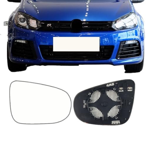 Passenger Side Mirror Replacement Glass for VOLKSWAGEN S-Class Passenger side